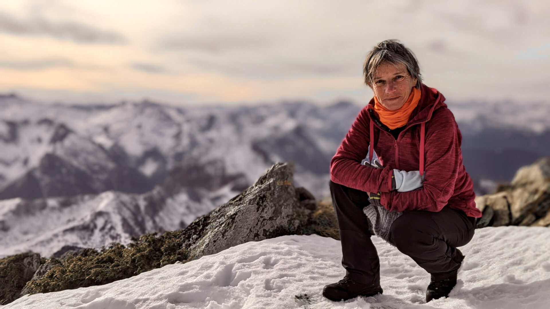 Marie Odile vous accueille aux Chambres d'Hôtes Balcons de Sorgeat en Ariège Pyrénées.
