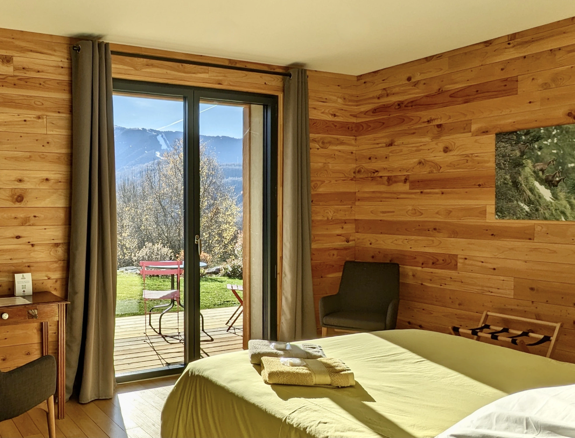 vue depuis une des chambres